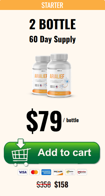 Arialief 1 Bottle Package